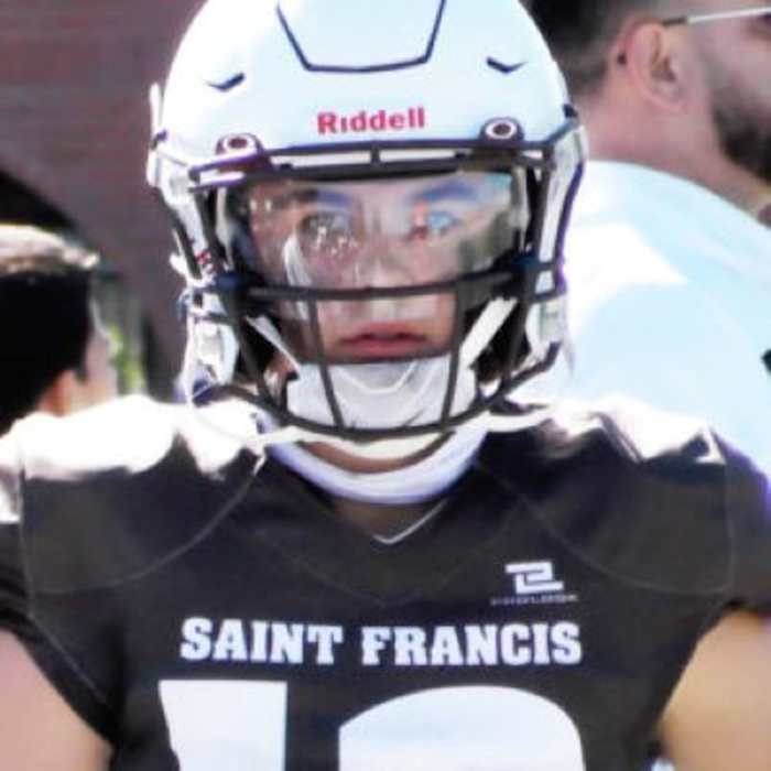 Saint Francis 2025 QB Aaron Knapp courtesy of Aaron Knapp050820233614